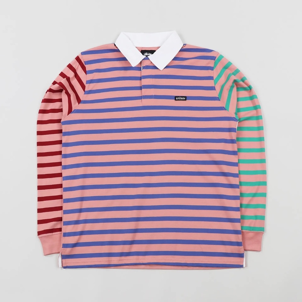 Stussy Jonah Striped Long Sleeve Tee